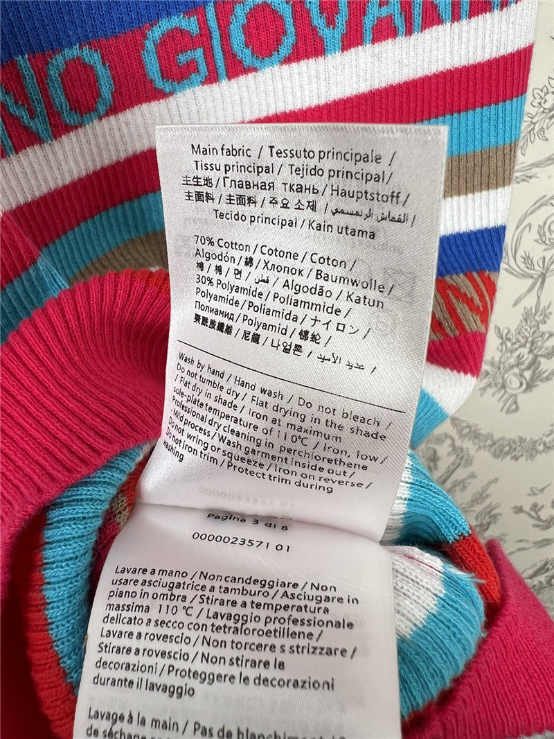 Va1e*ntin0 logo jacquard striped vest