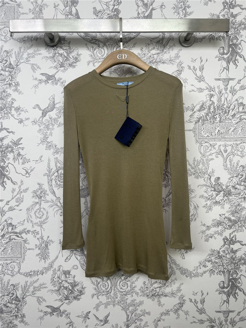 Prada Knitted Bottoming Shirt