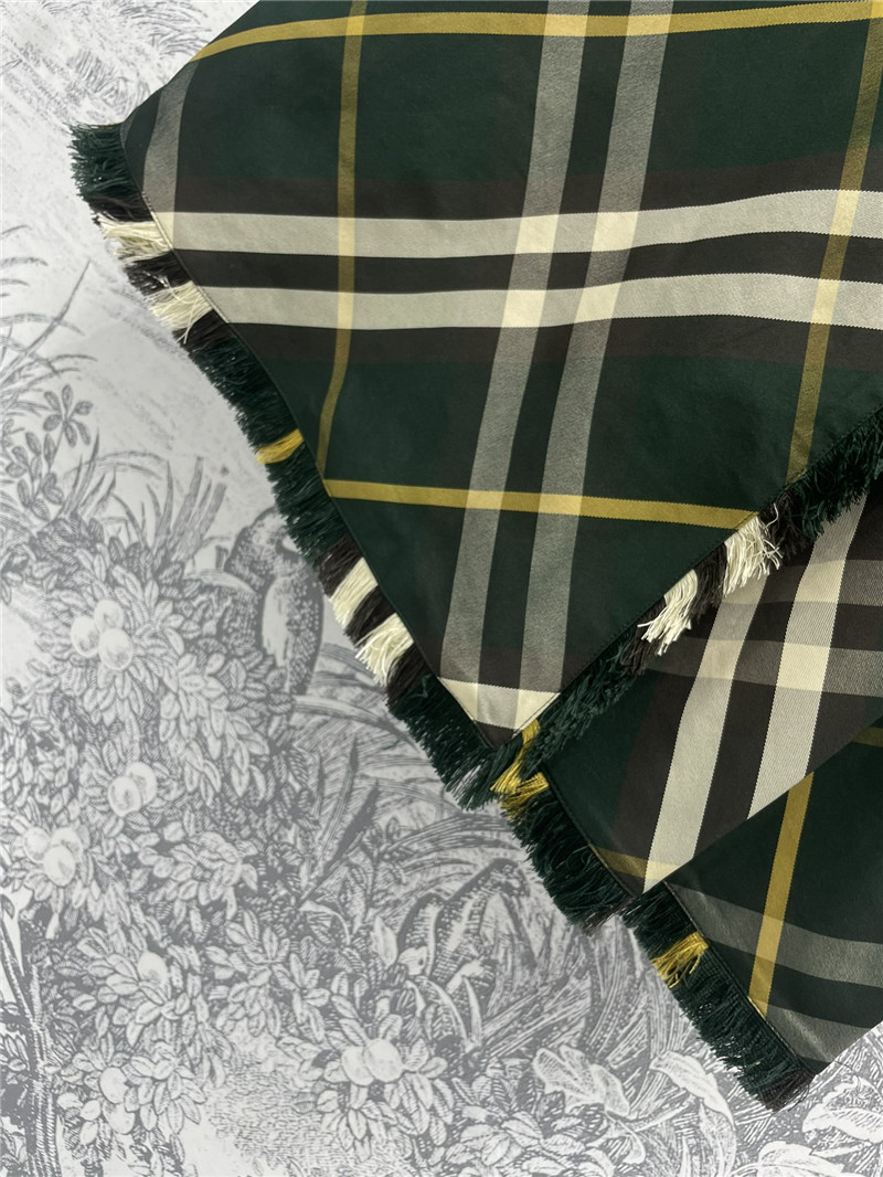 Bv*b*rry plaid fringed skirt replica d&g clothing