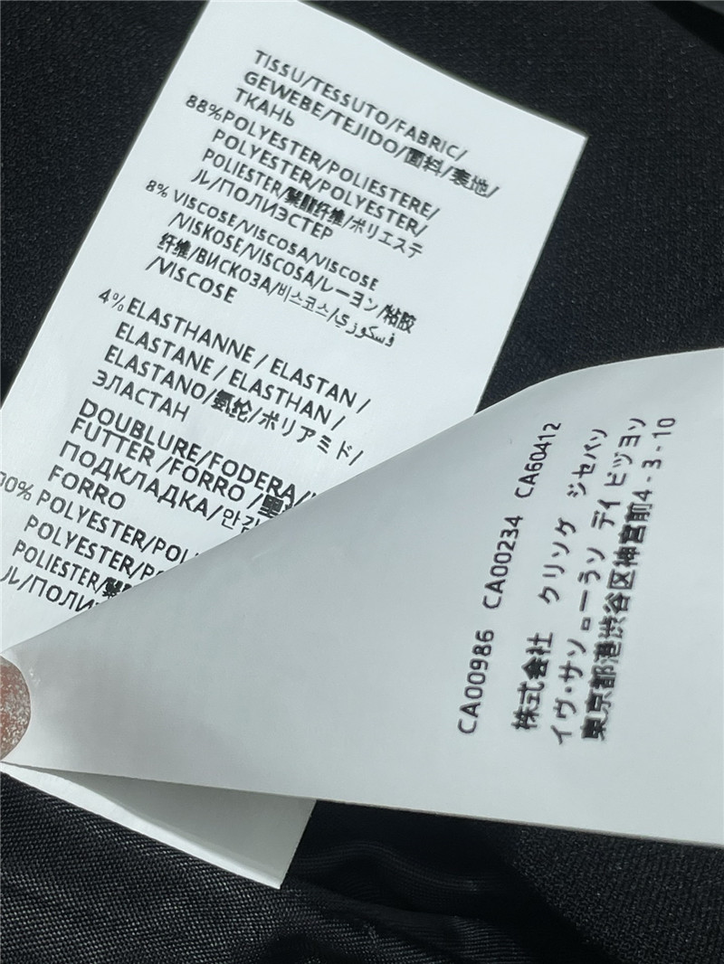 YSL metallic logo belt shorts replica designer clothing websites