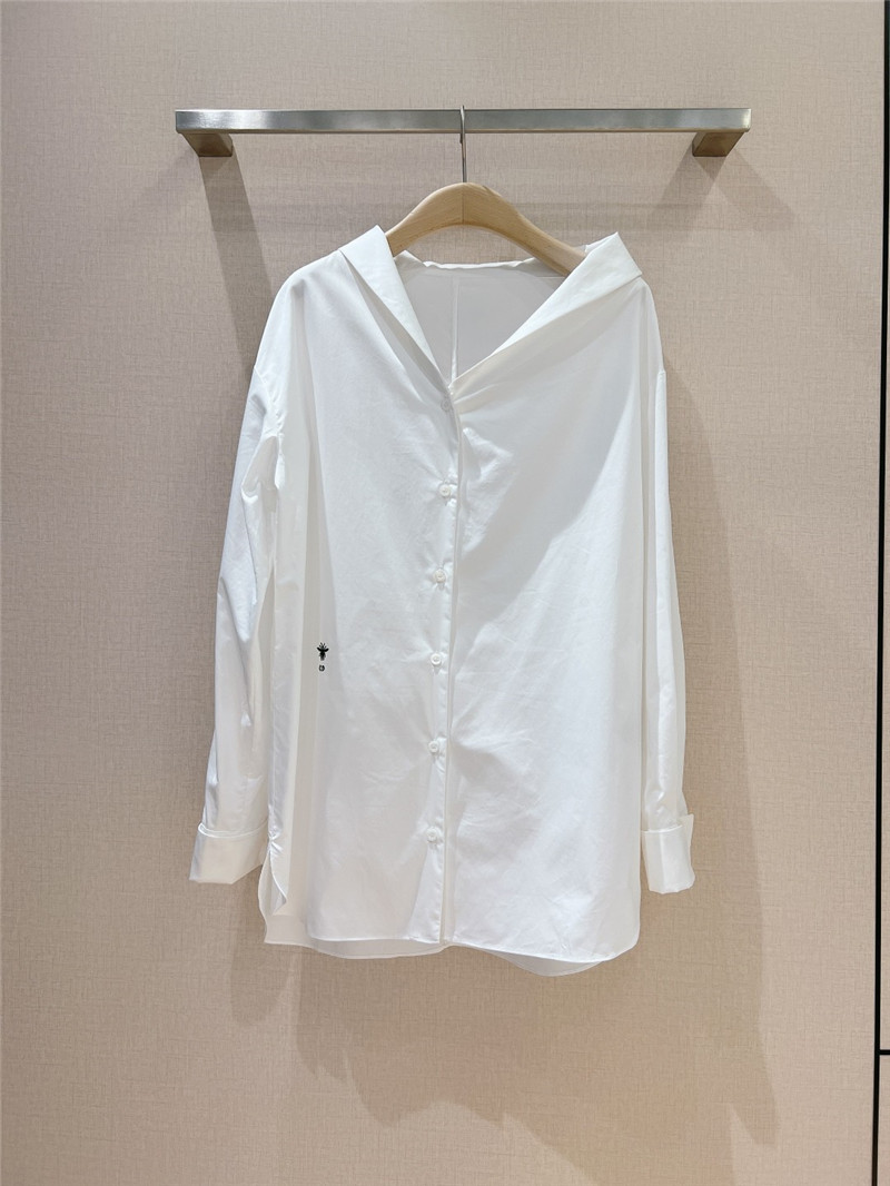 dior irregular cotton shirt replicas clothes