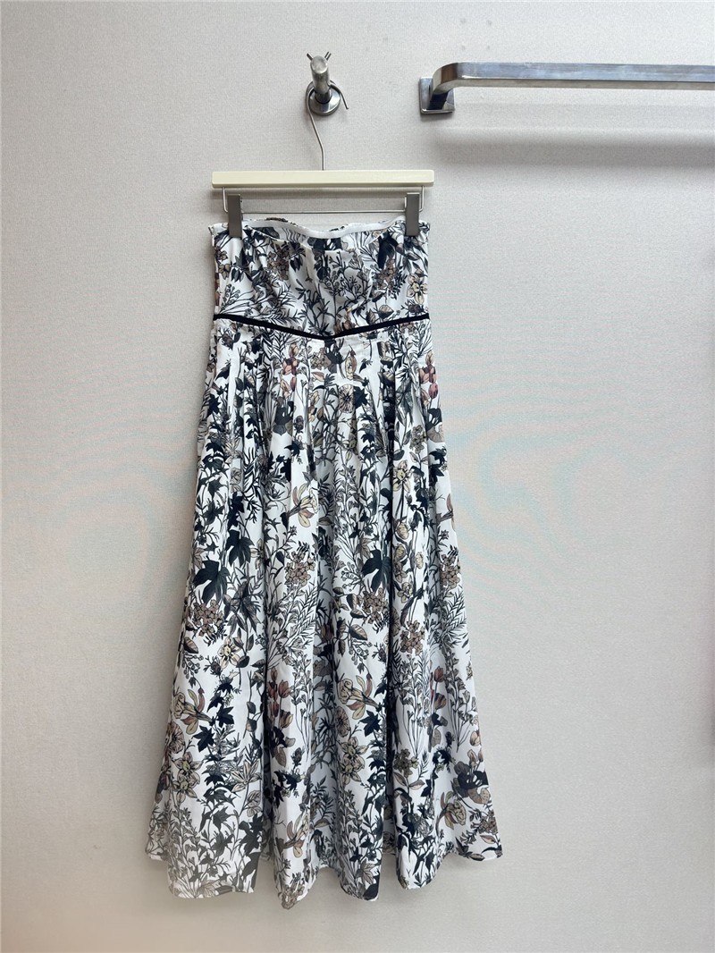 D10r sleeveless a line tube top midi dress replica clothing