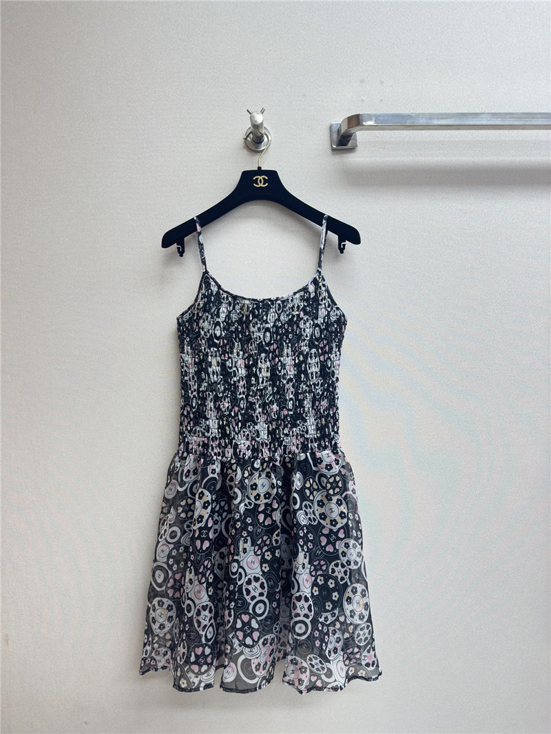 Chanel suspender dress replica designer clothes