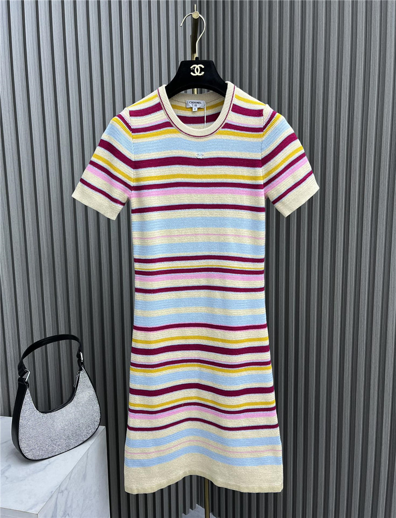 Chanel knitted dress replicas clothes