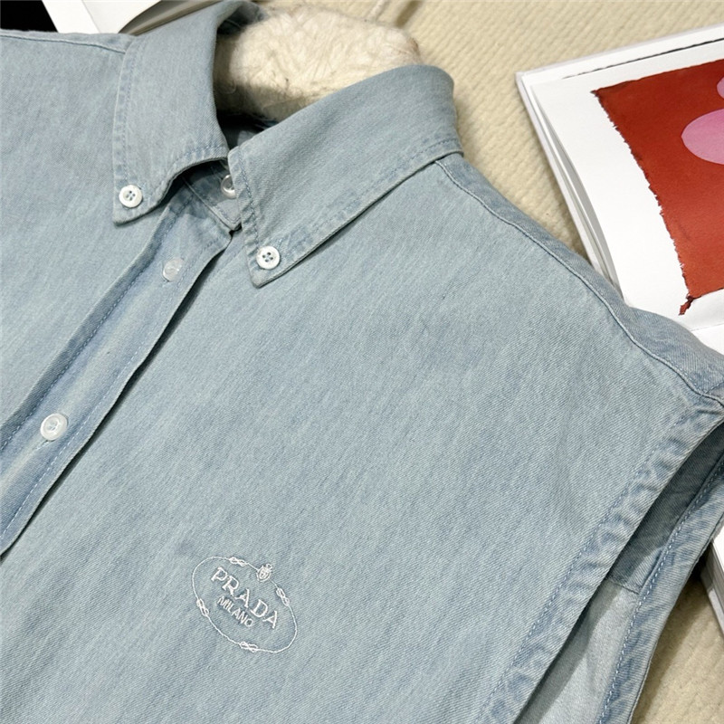 Pra*a sleeveless vest shirt replica d&g clothing