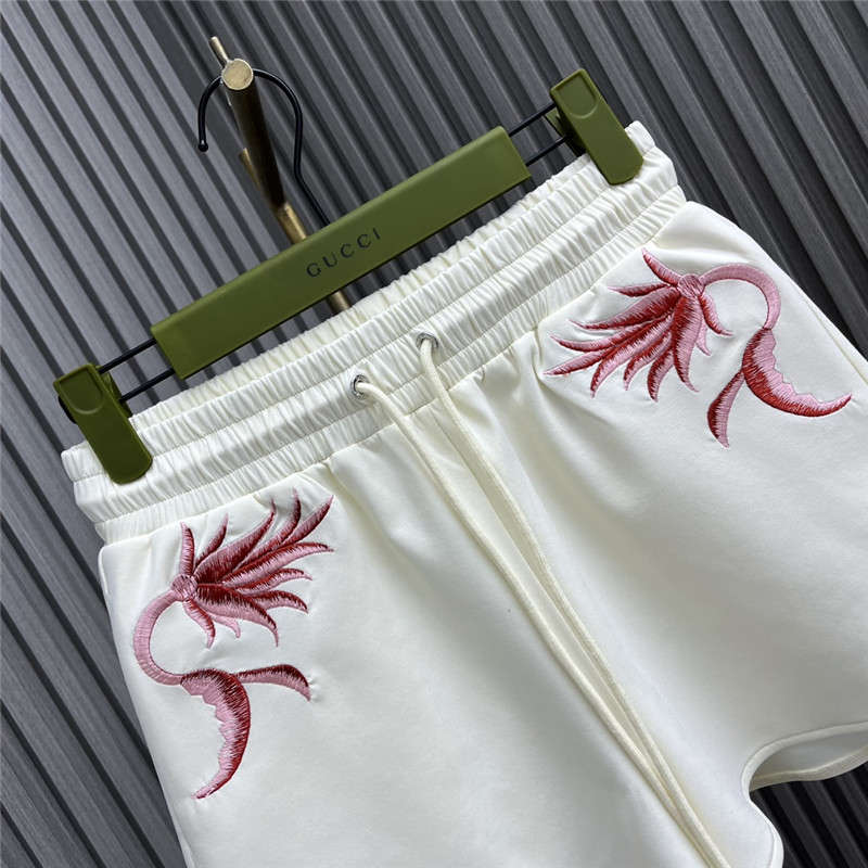 D10r embroidered shorts suit replica clothing sites