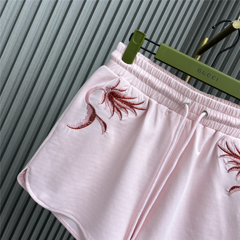 D10r embroidered shorts suit replica clothing sites