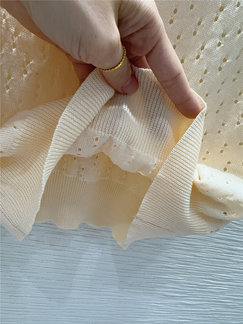 D10r classic lapel short sleeve sweater replica clothing