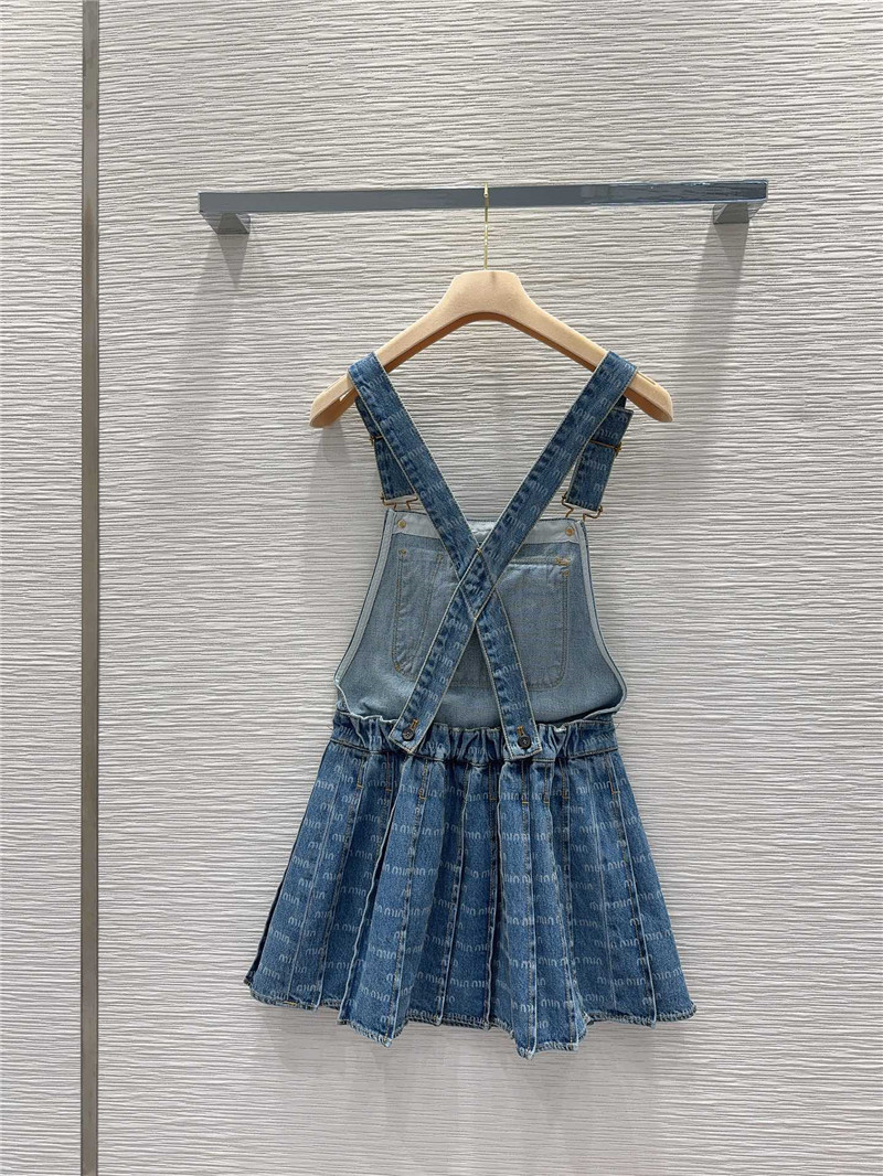 M1um1u denim dress replica clothing sites