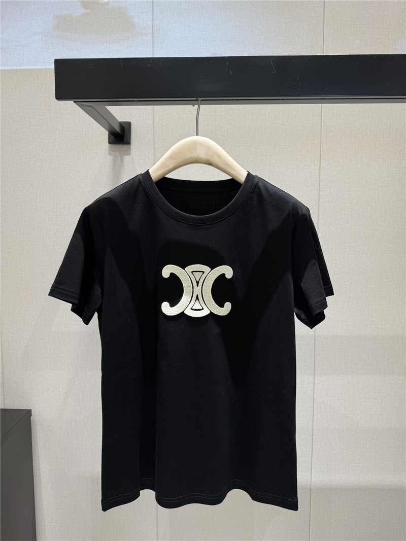 celine new toothbrush embroidered T replicas clothes