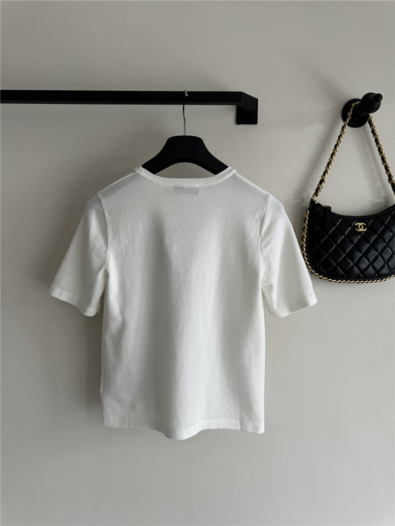 D10r graphic print knitted t-shirt