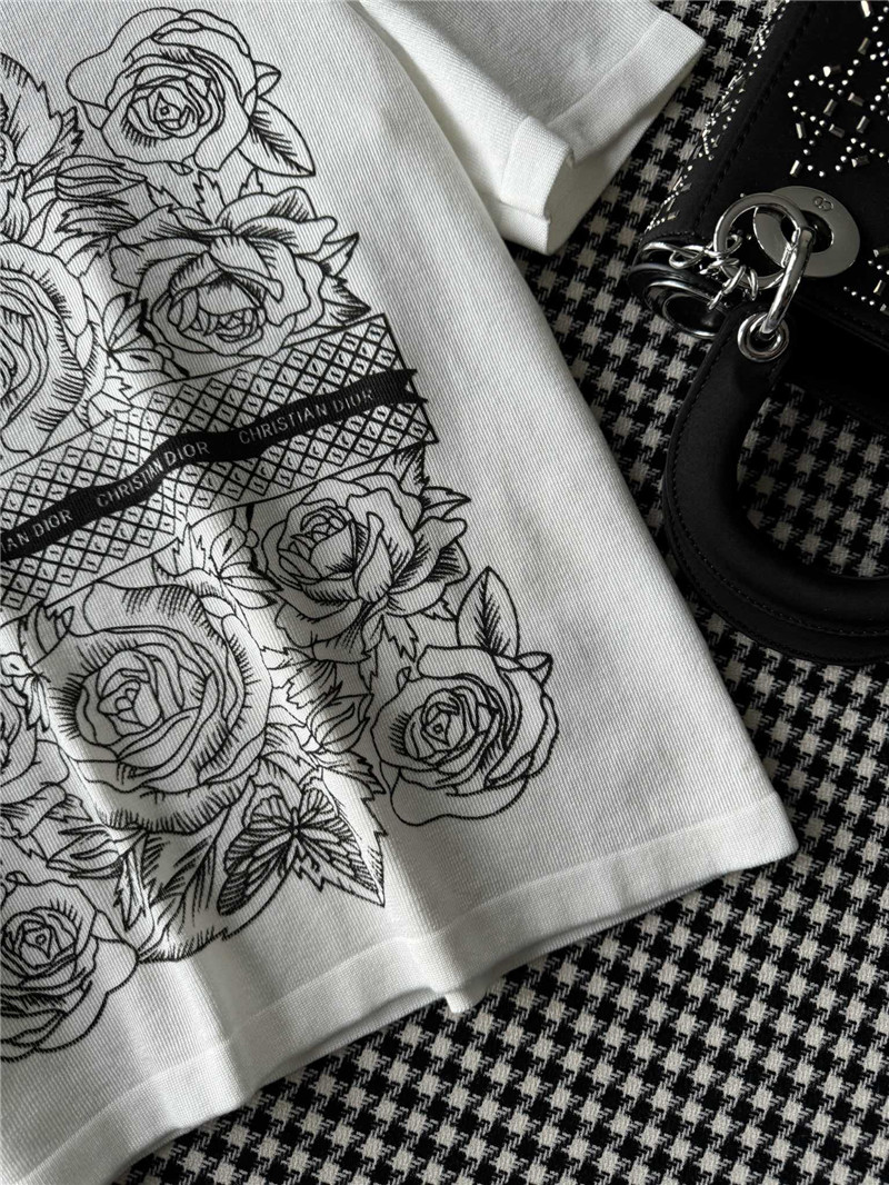 D10r graphic print knitted t-shirt