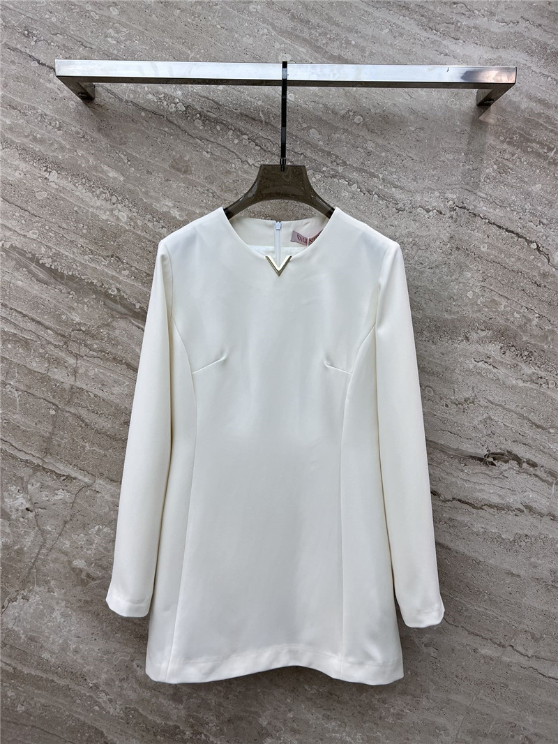 valentino round neck long sleeve dress replica d&g clothing