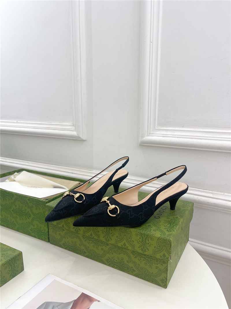 Gvc*1 horsebit slingback pumps replica designer shoes