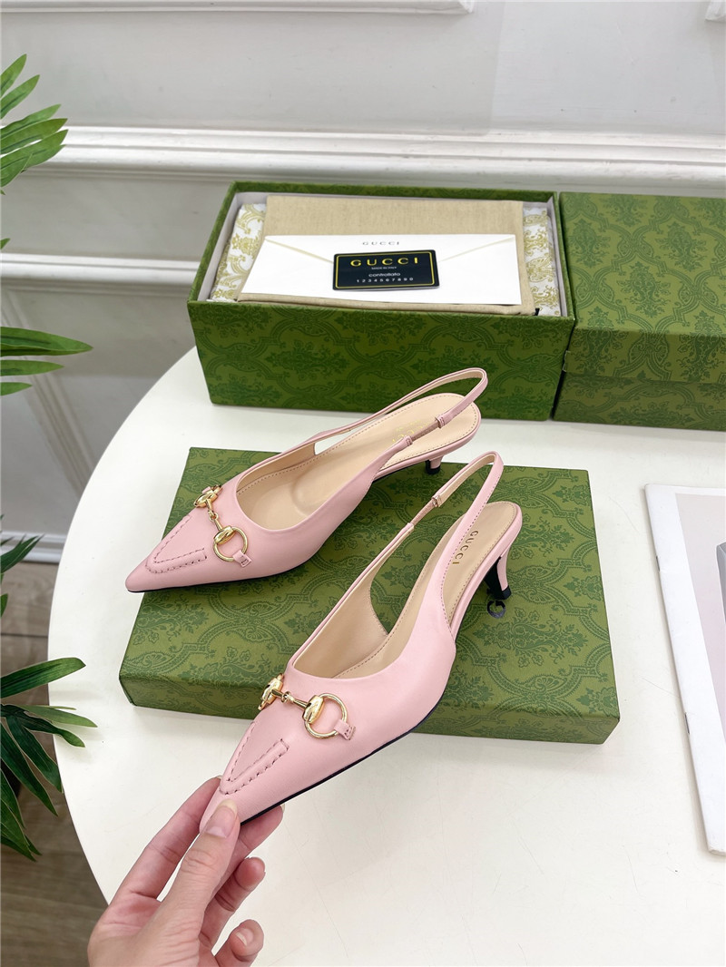 Gvc*1 horsebit slingback pumps replica designer shoes