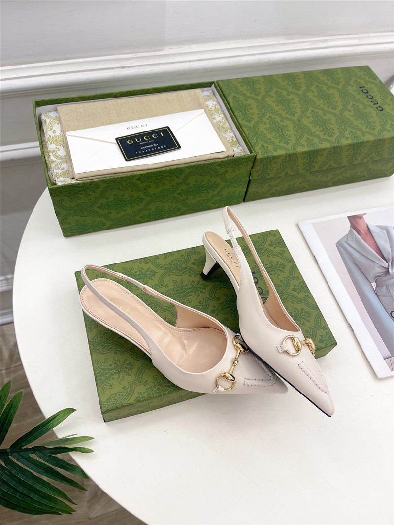 Gvc*1 horsebit slingback pumps replica designer shoes
