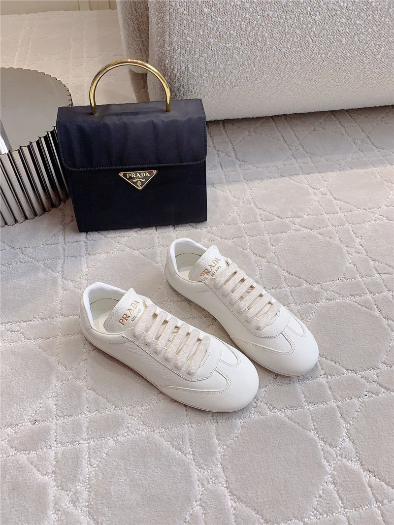 Prada Triangle Logo Sneakers