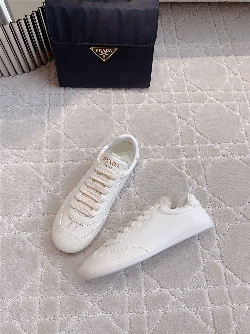 Pra*a triangle logo sneakers
