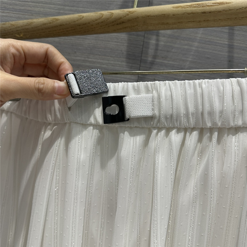 BC silver striped long skirt cheap replica designer clothes