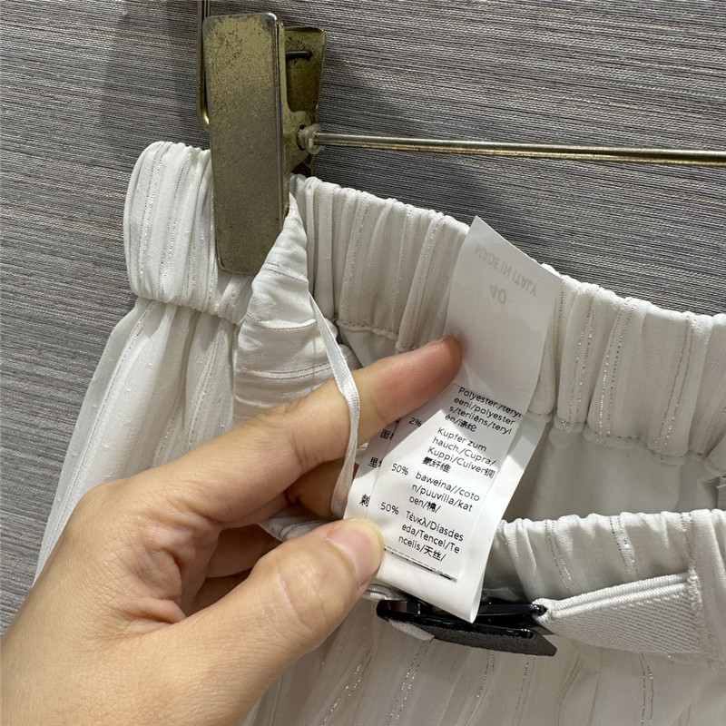 BC silver striped long skirt cheap replica designer clothes