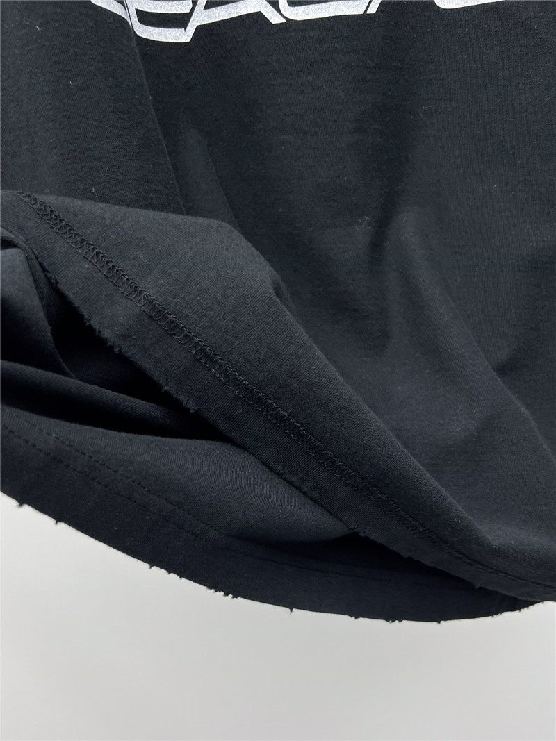 Ba1en*iaga ripped printed t-shirt replica d&g clothing