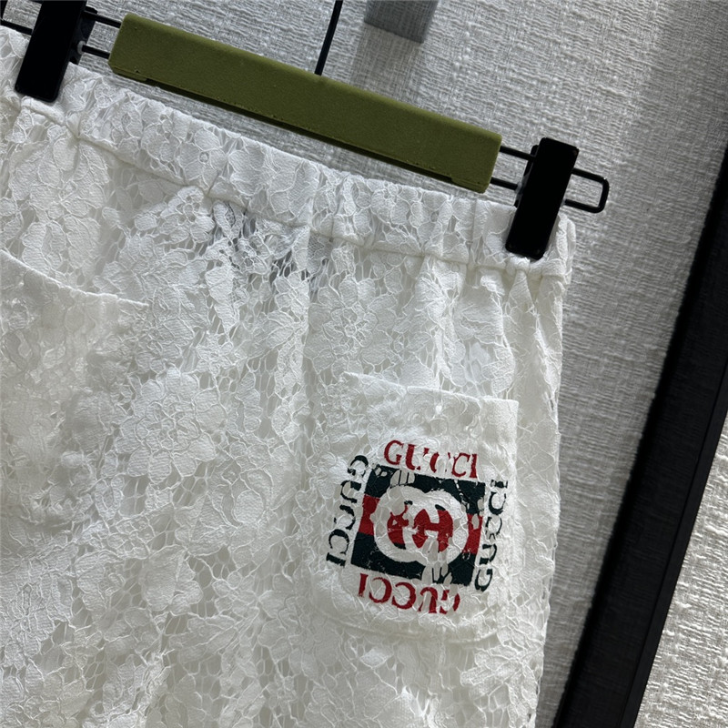 Gvc*1 lace casual shorts replica designer clothes