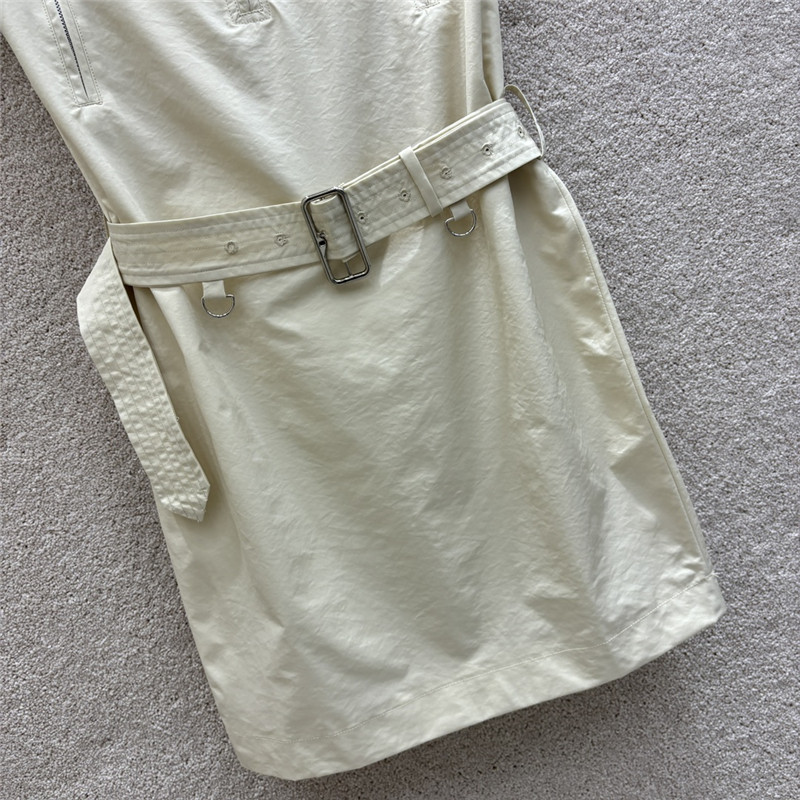 Bv*b*rry stand collar work style sleeveless dress replica clothes