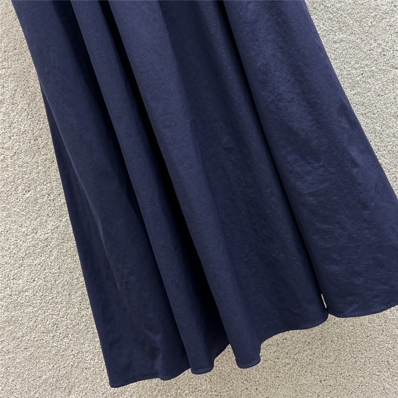 miumiu metal buckle waist short dress replica designer clothes