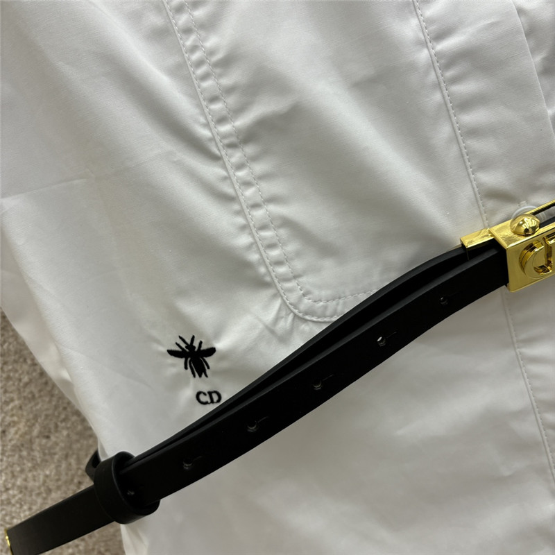 D10r sleeveless letter embroidered shirt replica d&g clothing