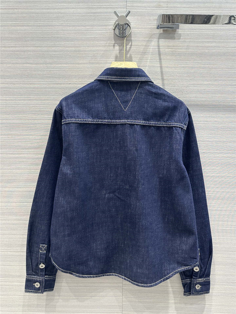 b0tt*ga Ven*ta denim blue original color denim suit replica clothes