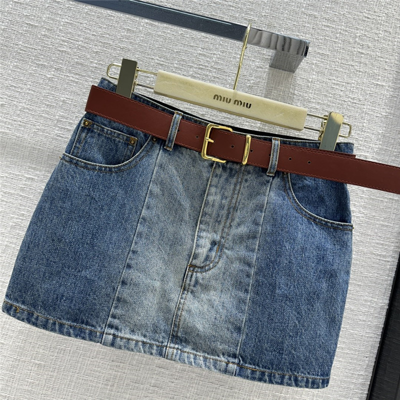 M1um1u ultra short mini skirt replicas clothes