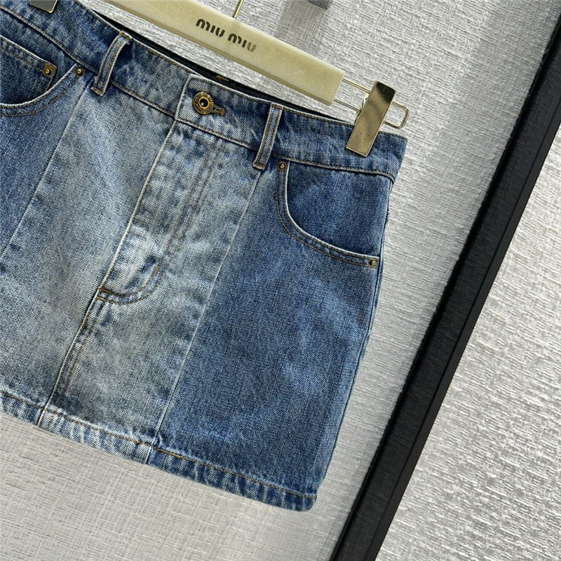 M1um1u ultra short mini skirt replicas clothes