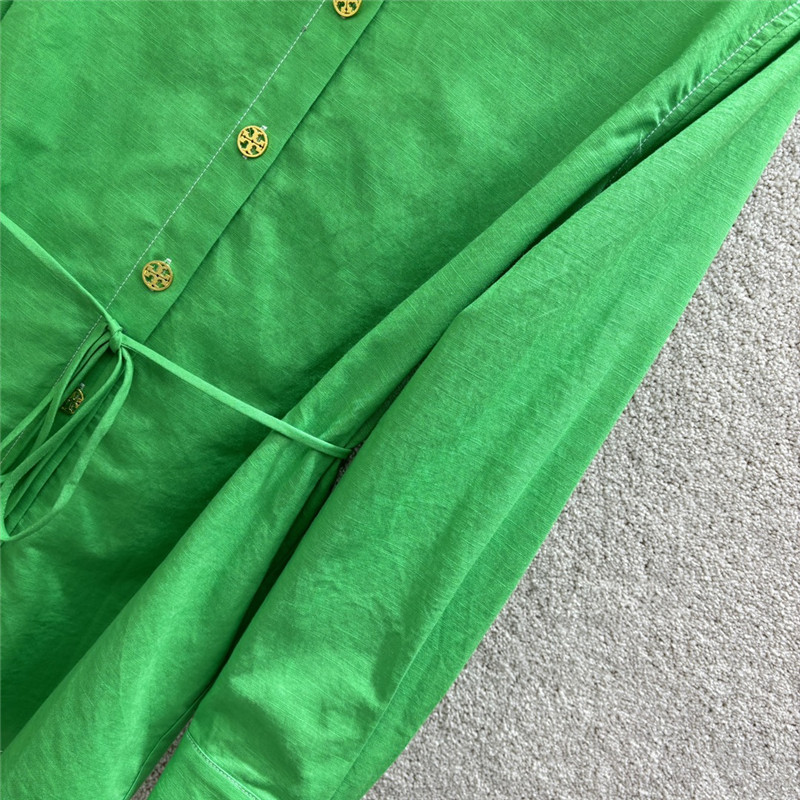 Tory Burch linen lapel shirt cheap replica designer clothes