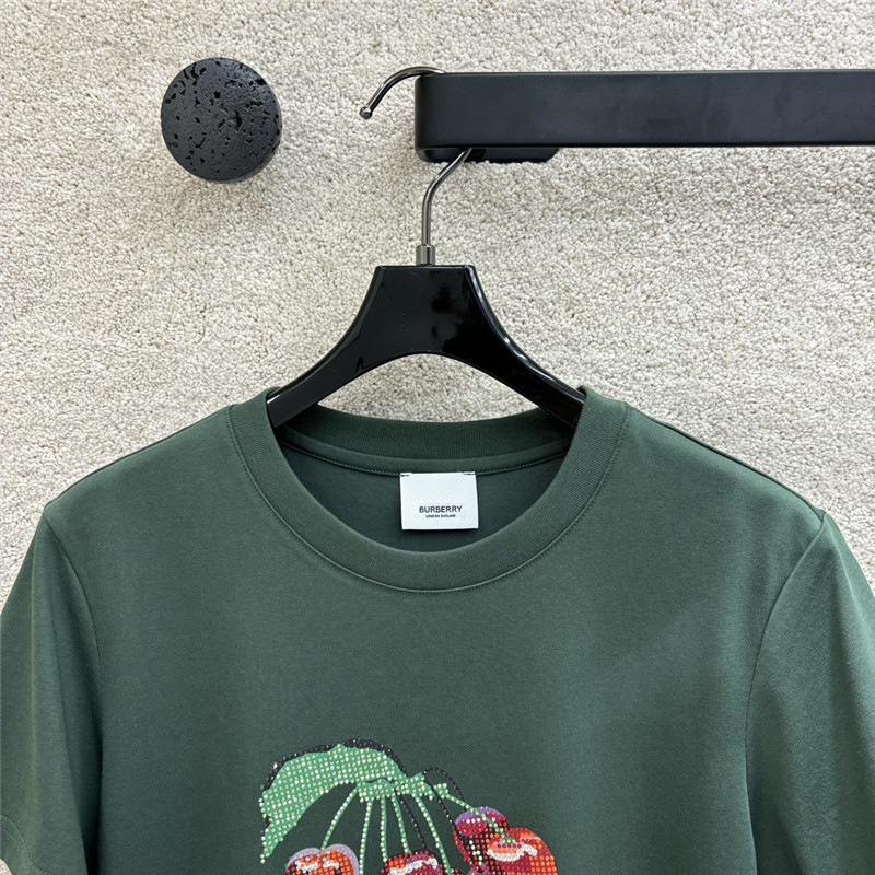 bv*b*rry hot D1am0nd pattern short-sleeved t-shirt replica clothes