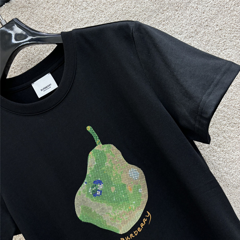 bv*b*rry hot D1am0nd pattern short-sleeved t-shirt replica clothes