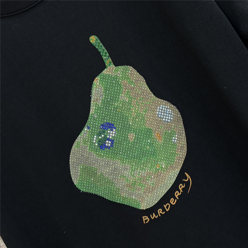 bv*b*rry hot D1am0nd pattern short-sleeved t-shirt replica clothes