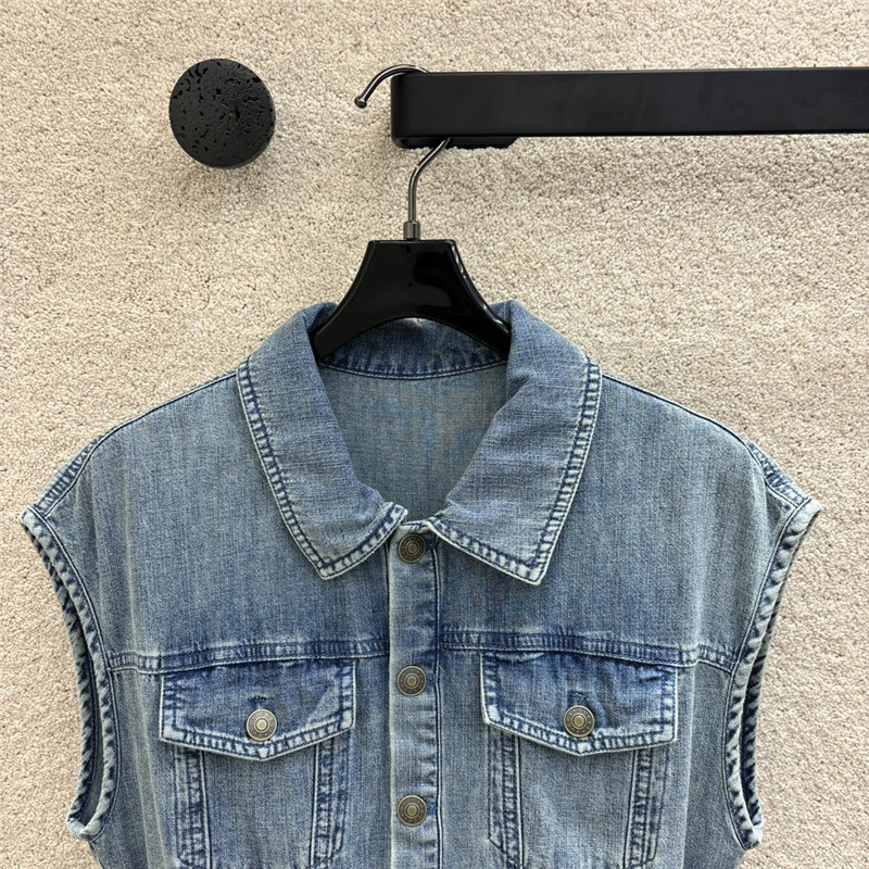 Gvc*1 denim sleeveless sundress replica d&g clothing