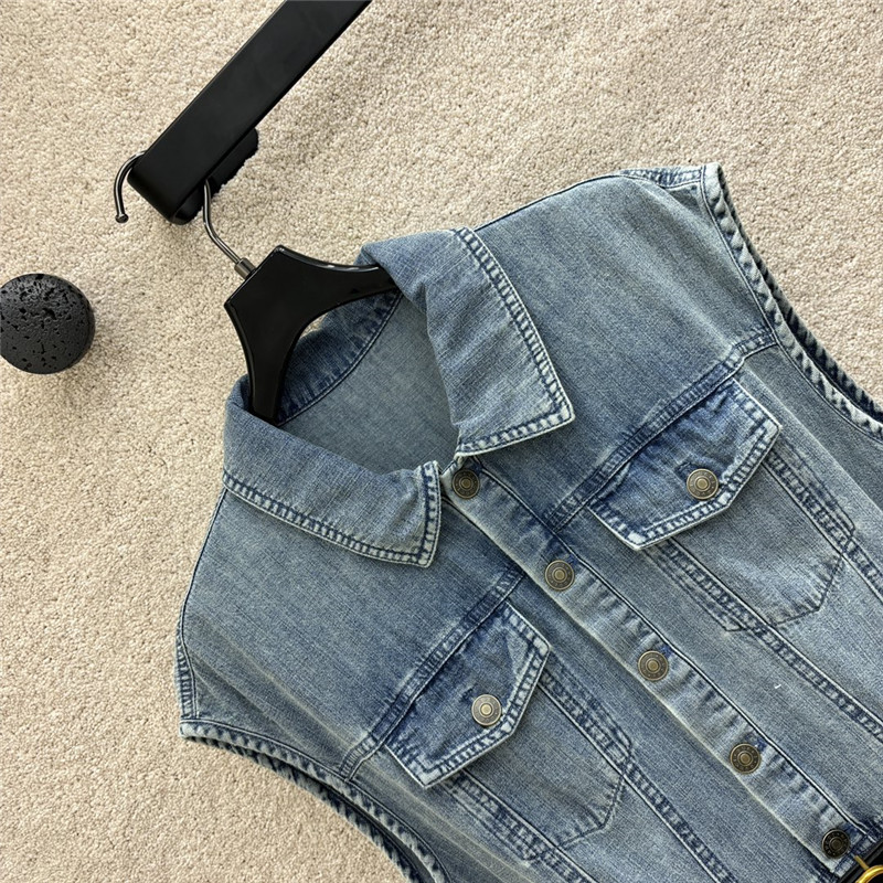 Gvc*1 denim sleeveless sundress replica d&g clothing