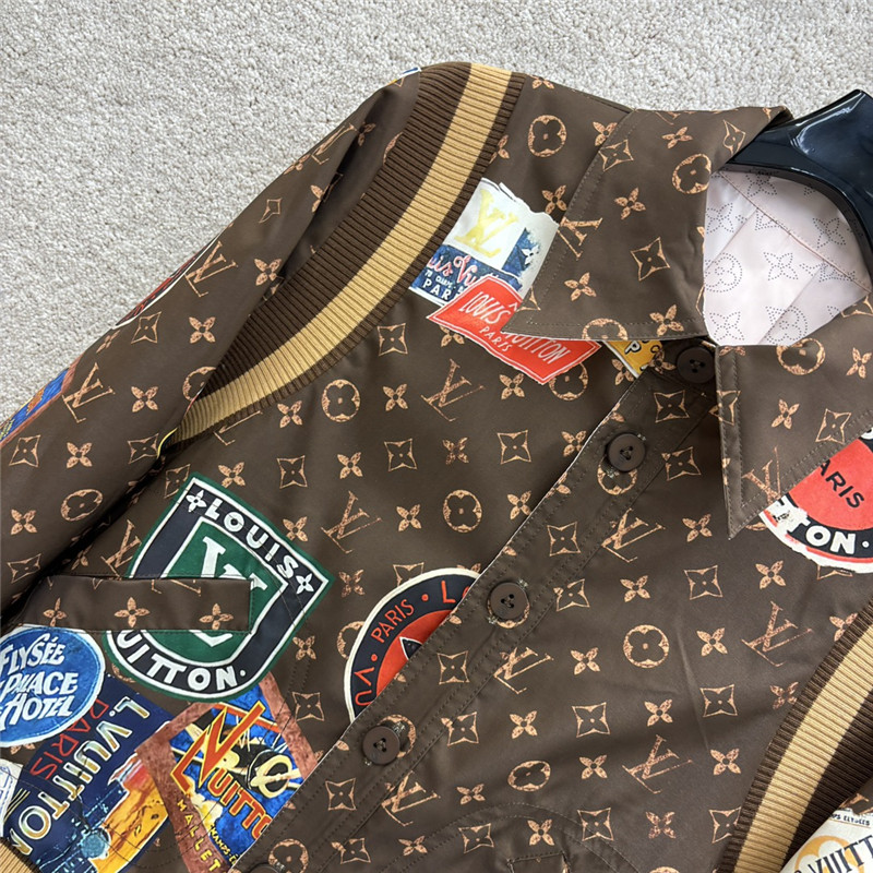 l0vis Vvtt0n lv reversible flight jacket replica d&g clothing