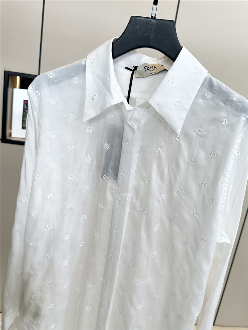 F**di new lapel shirt replicas clothes