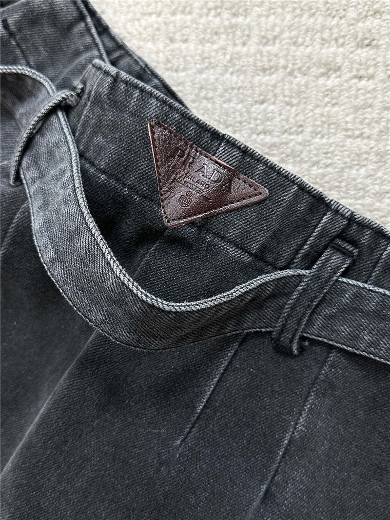 prada belt denim skirt replica clothing sites