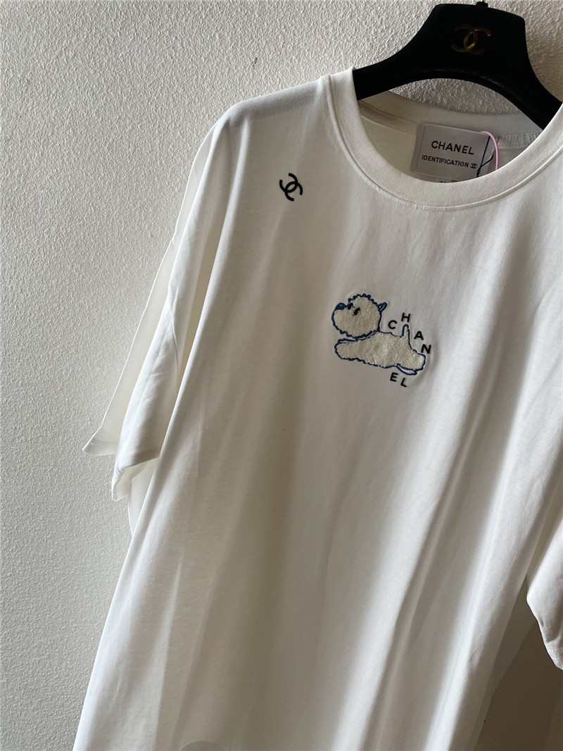 Ch**el new puppy t-shirt replica designer clothing websites