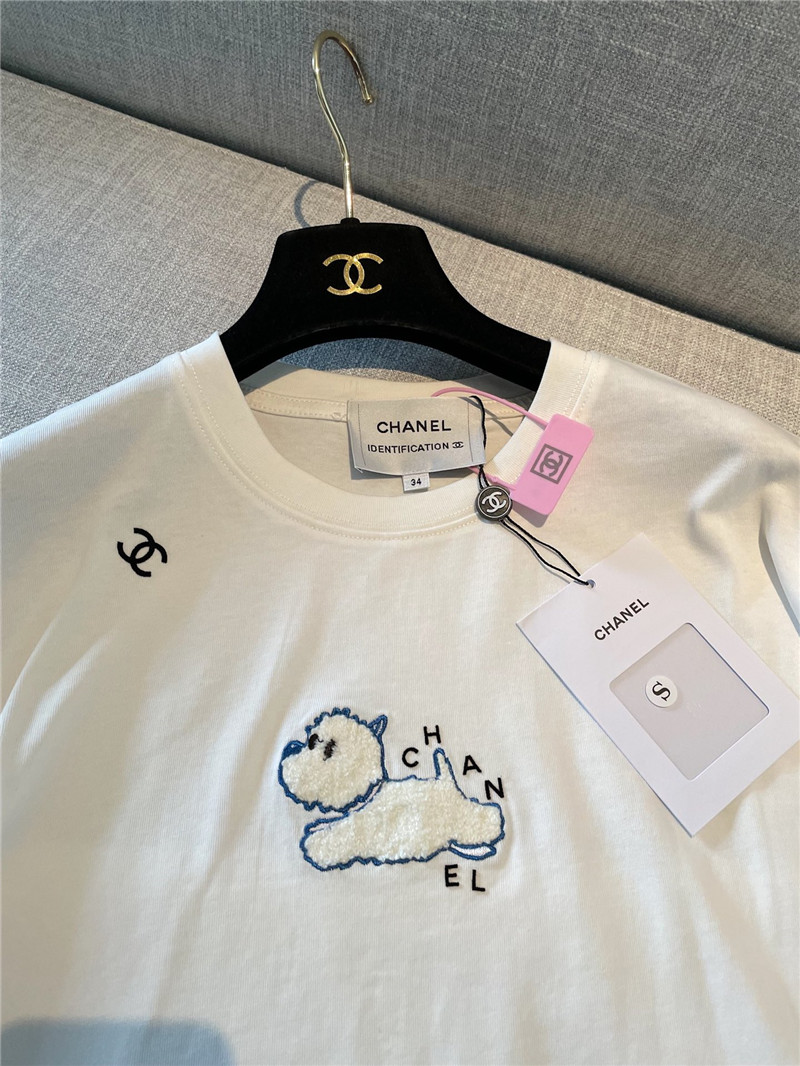 Ch**el new puppy t-shirt replica designer clothing websites