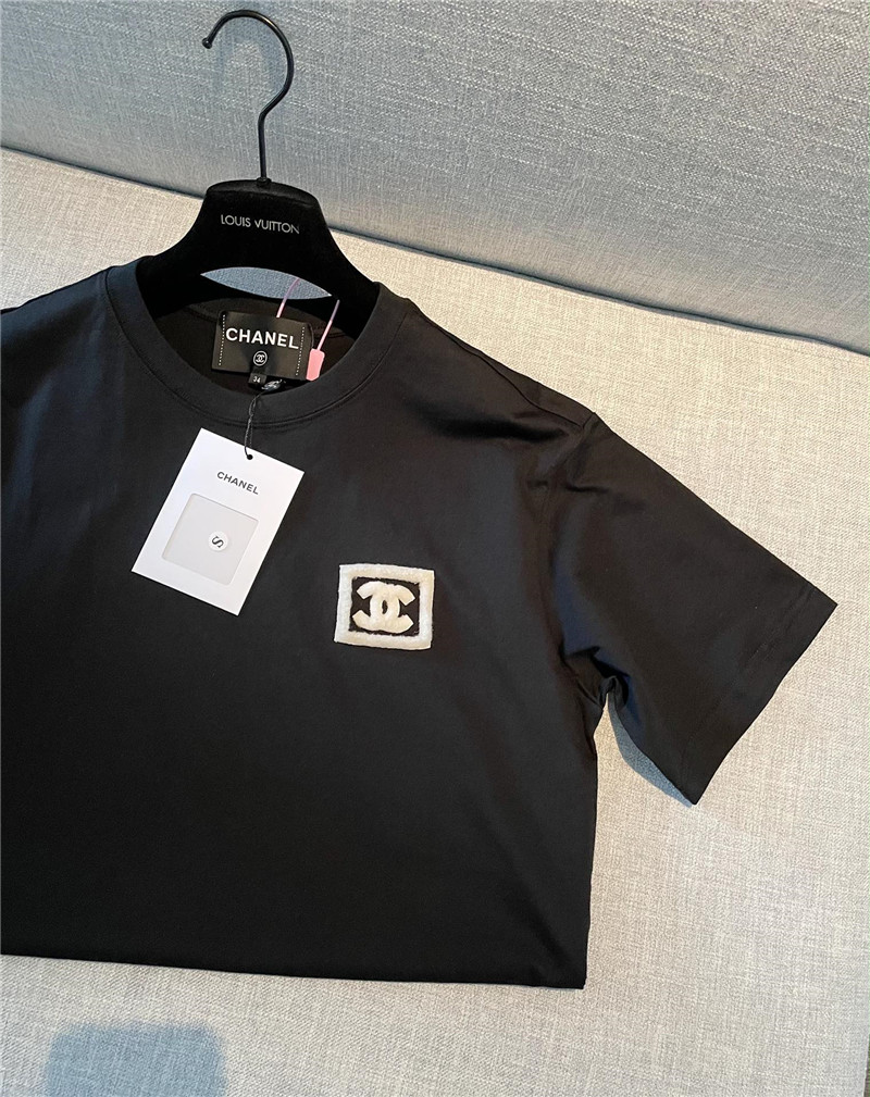Ch**el basic short sleeve replica designer clothes