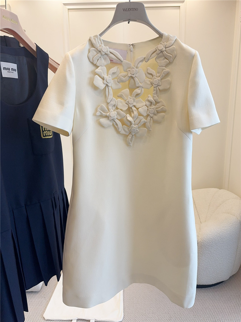 valentino floral silk wool dress replica d&g clothing