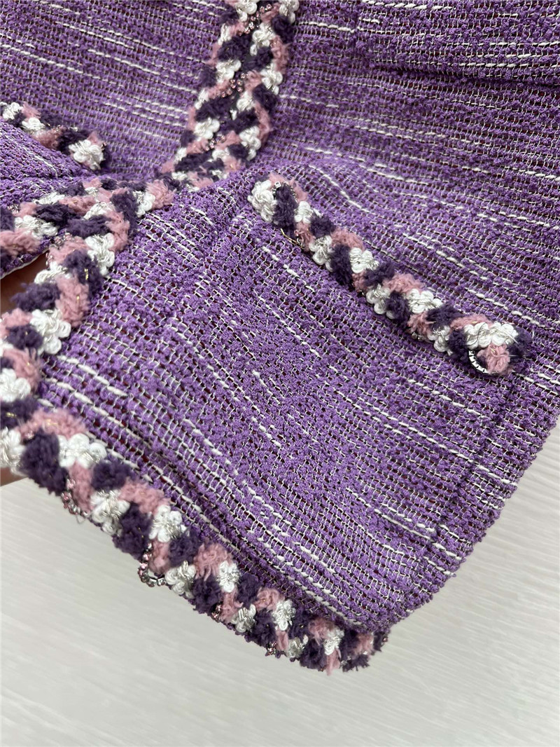 Ch**el tweed short sleeve jacketcheap replica designer clothes