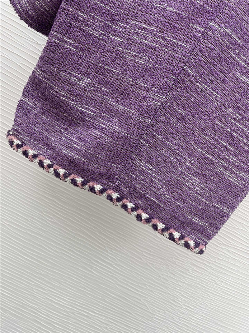 Ch**el tweed short sleeve jacketcheap replica designer clothes