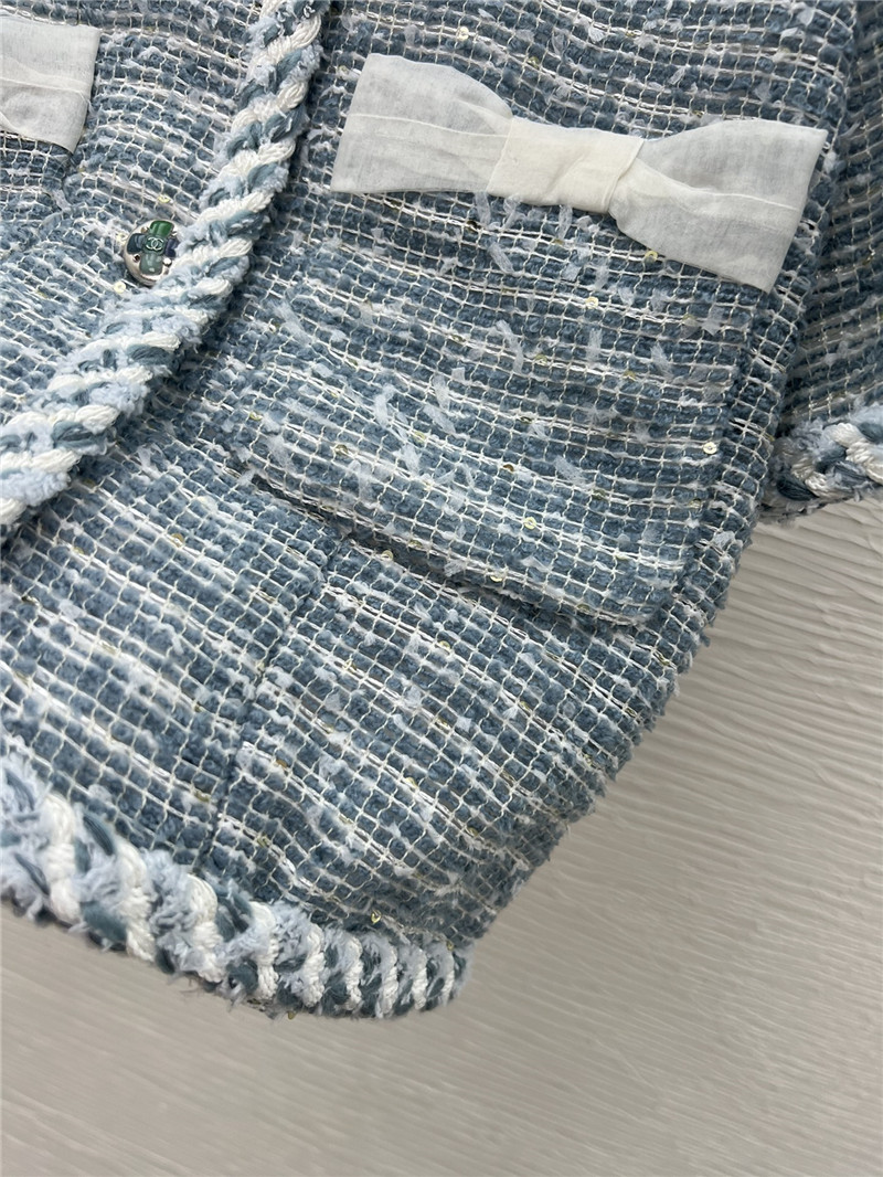 Chanel new short sleeve jacket replica designer clothing websites