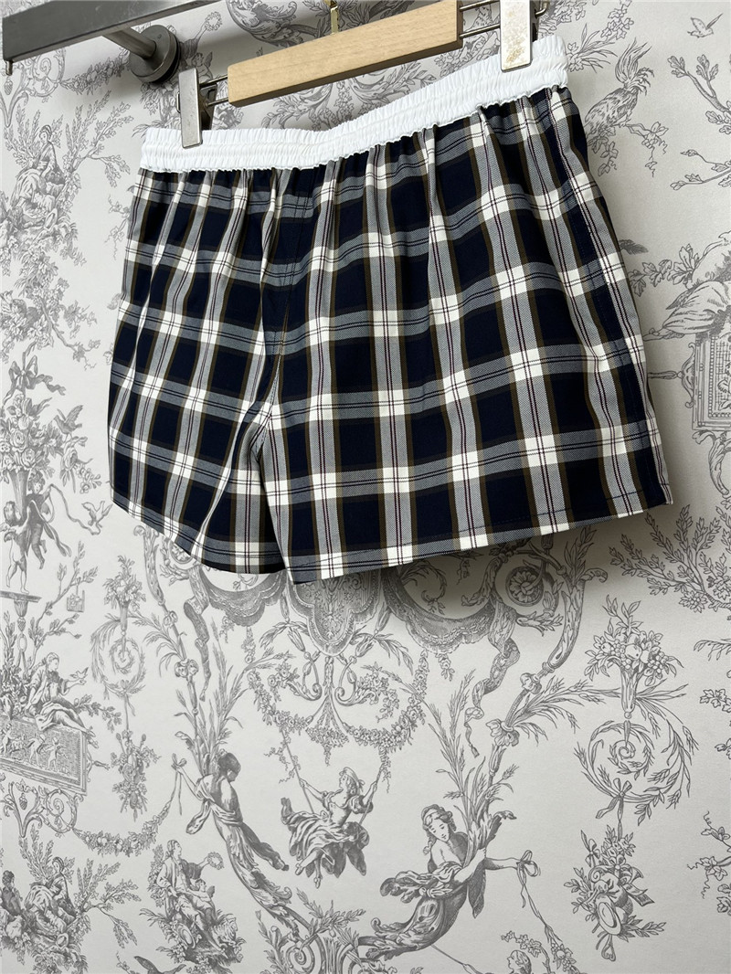 Ce1i*e plaid shorts replica clothing sites