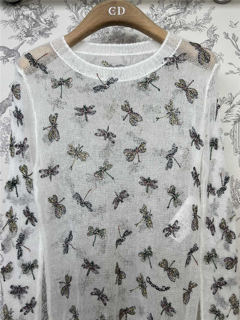 D10r embroidered knitted long sleeve replica d&g clothing